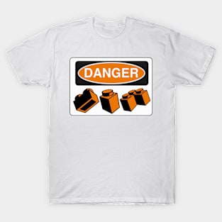 Danger Bricks Sign T-Shirt